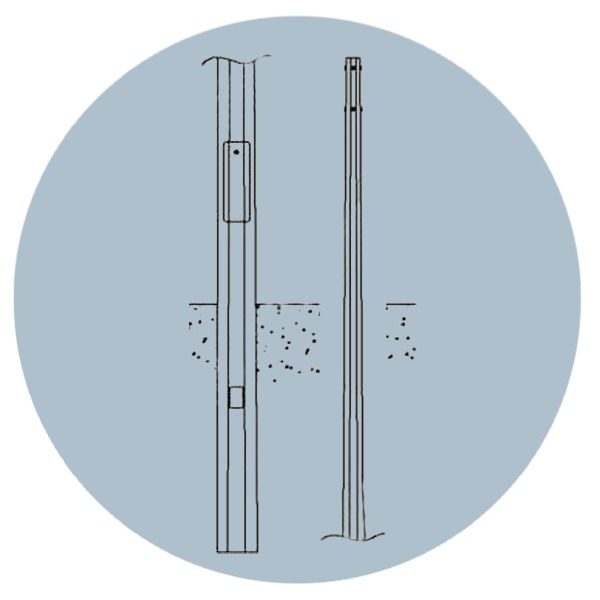 Опора освещения ОГК-12,0-4(4)