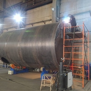 Резервуар горизонтальный стальной РГС-33 м3